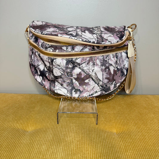 The Roni Nylon Crossbody - Branches Tree Camo